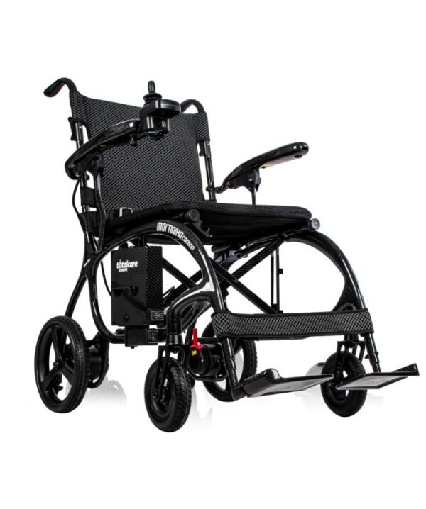 Silla de ruedas eléctrica plegable ultraligera Martinika Carbon