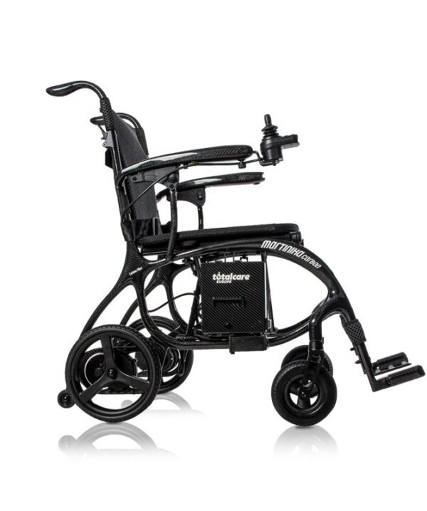 Silla de ruedas eléctrica plegable ultraligera Martinika Carbon - Imagen 4