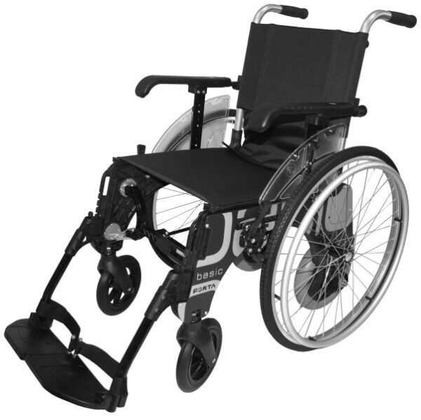 Silla de ruedas plagable Basic Dúo Forta